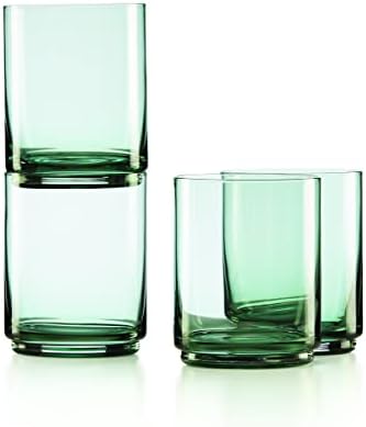 לנוקס טוסקנה קלאסיקס ניתן לגיבוב כוסות גבוהות של 4 יחידות, 2.79, ירוק