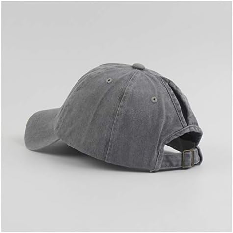 אופנה וינטג 'נשטף כובע כותנה במצוקה יוניסקס ריק פרופיל נמוך ג'ינס אבא כובע בייסבול כובע קלאסי קלאסי