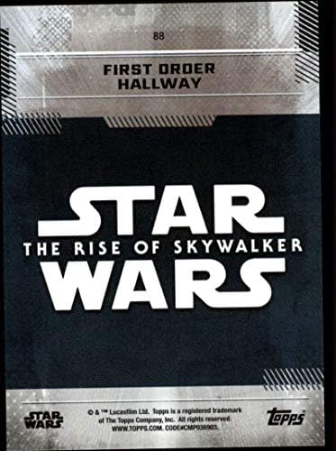 2019 Topps מלחמת הכוכבים העלייה של Skywalker Series One 88 כרטיס מסחר בהזמנה ראשונה