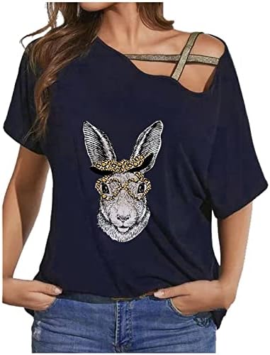 חולצת טי גרפית מצחיקה של ארנב מצחיק