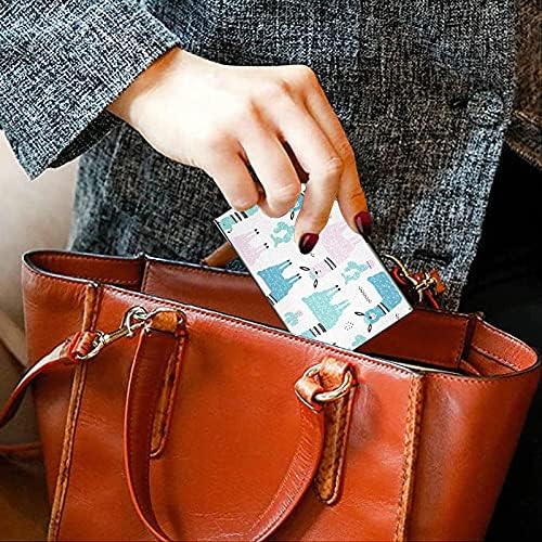 הלמה קקטוס עסקים כרטיס מחזיק עבור נשים גברים עסקים כרטיס בעל מקרה עם עור אשראי כרטיס אישי כרטיס מזהה כרטיס ארגונית