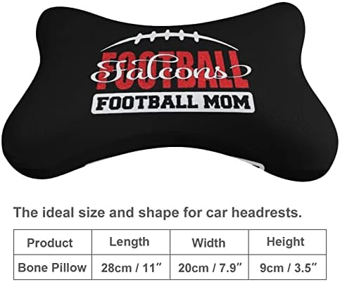 כרית צוואר מכונית של כדורגל לכדורגל לנהיגה סט של 2 מושבים כרית ראש כרית ראש מנוחה תמיכה באביזרי פנים אביזרים