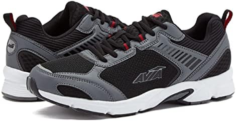 Avia Forte 2.0 נעלי ריצה לגברים, שביל קל משקל או ריצה של נעלי ספורט אתלטיות לגברים - ירוק, שחור או אפור