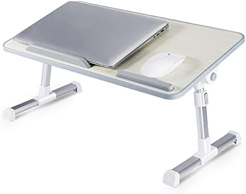 שולחן מחשב נייד של לוקו למיטה מתכווננת מגש מחשב שולחן מיטה מתקפל למחשב נייד מחשב נייד נייד נייד עם מאוורר קירור