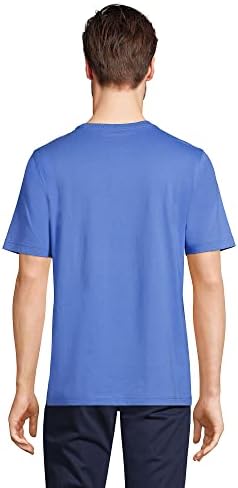 חולצת טריקו של שרוול קצר של Super-T של לנדס עם כיס