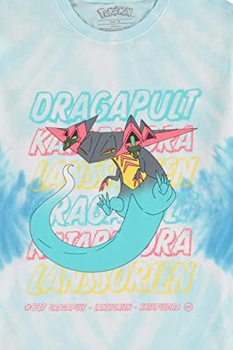 חולצת פוקימון T Dragapult All Over Print רשמית יוניסקס בגודל כחול S