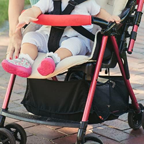 סל טיולון לתינוקות משואב, תחת טיולון מארגן שקית עגלה מארז אחסון תחתון סל קניות לפושע כסאות לאחסון מוצר תינוקות, 11.8 x