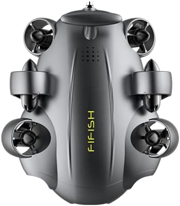 Fifish V6 מומחה לצילום מתחת למים רובוט ROV, מעקב בזמן אמת VR, LED 6000LM, מצלמת UHD 4K, 360 ° זווית רחבה במיוחד,